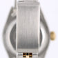 Rolex Datejust Two-Tone 18k Yellow Gold Steel Black Jubilee 26mm 69163 Watch