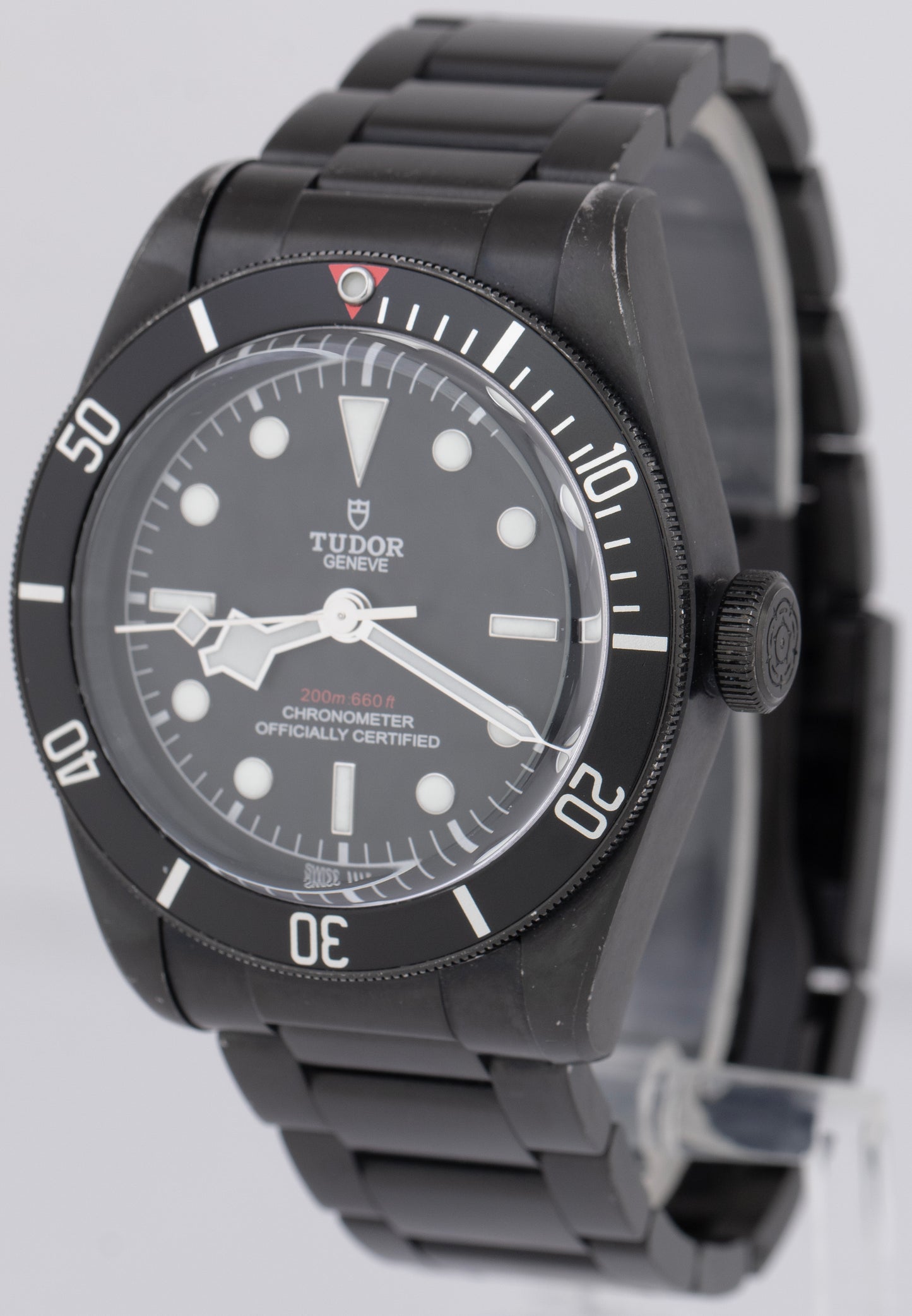 Tudor Black Bay Heritage Dark PAPERS Stainless Steel PVD 41mm Watch 79230 DK B+P