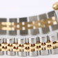 Rolex Datejust Two-Tone 18k Yellow Gold Steel Black Jubilee 26mm 69163 Watch