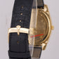 MINT Rolex Cellini Cestello WHITE ARABIC 18K Yellow Gold Leather 36mm 5330 Watch