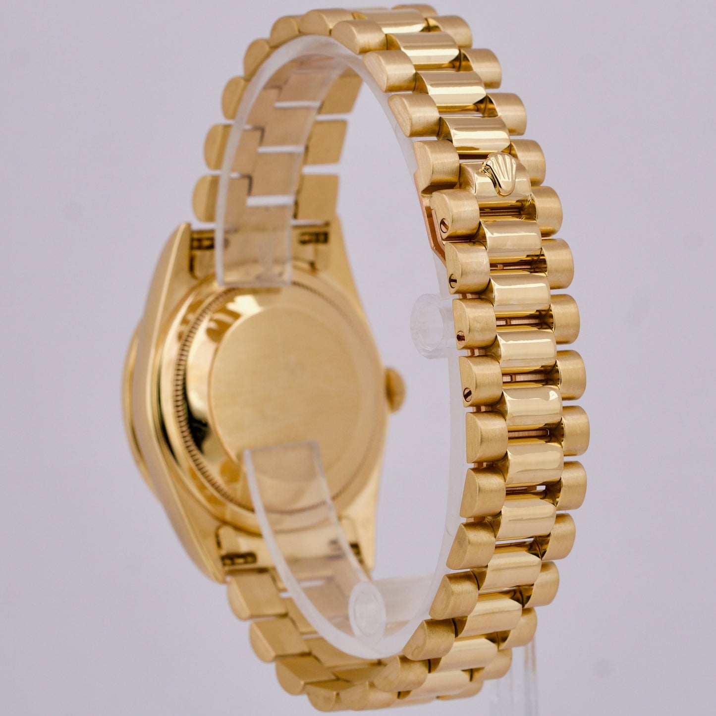 Rolex Day-Date President 36mm FACTORY CHAMPAGNE DIAMOND 18K Gold Quickset 18238