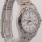 2019 RSC PAPERS Rolex Explorer II POLAR White 40mm NO-HOLES Steel 16570 BOX