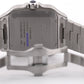 2024 PAPERS Cartier Santos 39.8mm BLUE 4072 WSSA0071 Stainless Steel Watch BOX