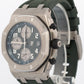 PAPERS Audemars Piguet Royal Oak Offshore GREEN KHAKI 42mm TITANIUM 26238TI BOX