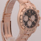 2024 PAPERS Rolex Daytona BLACK 18K Rose Gold Oyster 40mm 126505 Watch BOX