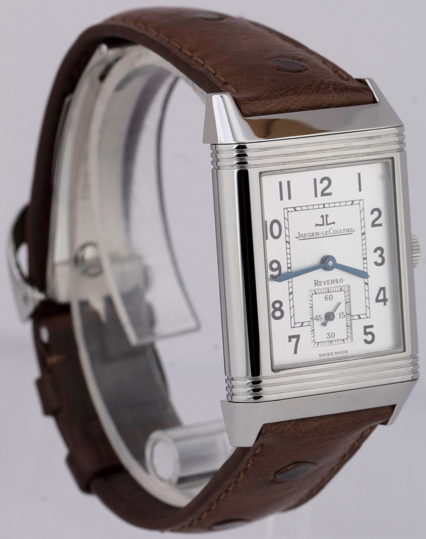 Jaeger LeCoultre JLC Reverso Grand Taille Stainless Steel Watch 42mm 270.8.62