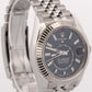 2023 PAPERS Rolex Sky-Dweller BLUE 42mm Steel 18K Gold JUBILEE Watch 336934 BOX