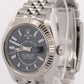 2023 PAPERS Rolex Sky-Dweller BLUE 42mm Steel 18K Gold JUBILEE Watch 336934 BOX