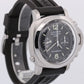 2026 SERVICE Panerai Luminor Rattrapante 1950 BLACK Rubber 44mm PAM00213