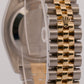 Rolex DateJust 36mm CHAMPAGNE DIAMOND 18K Gold Steel JUBILEE 116203 BOX