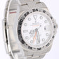 2019 PAPERS UNPOL. Rolex Explorer II Polar White Orange 42mm 216570 Watch BOX