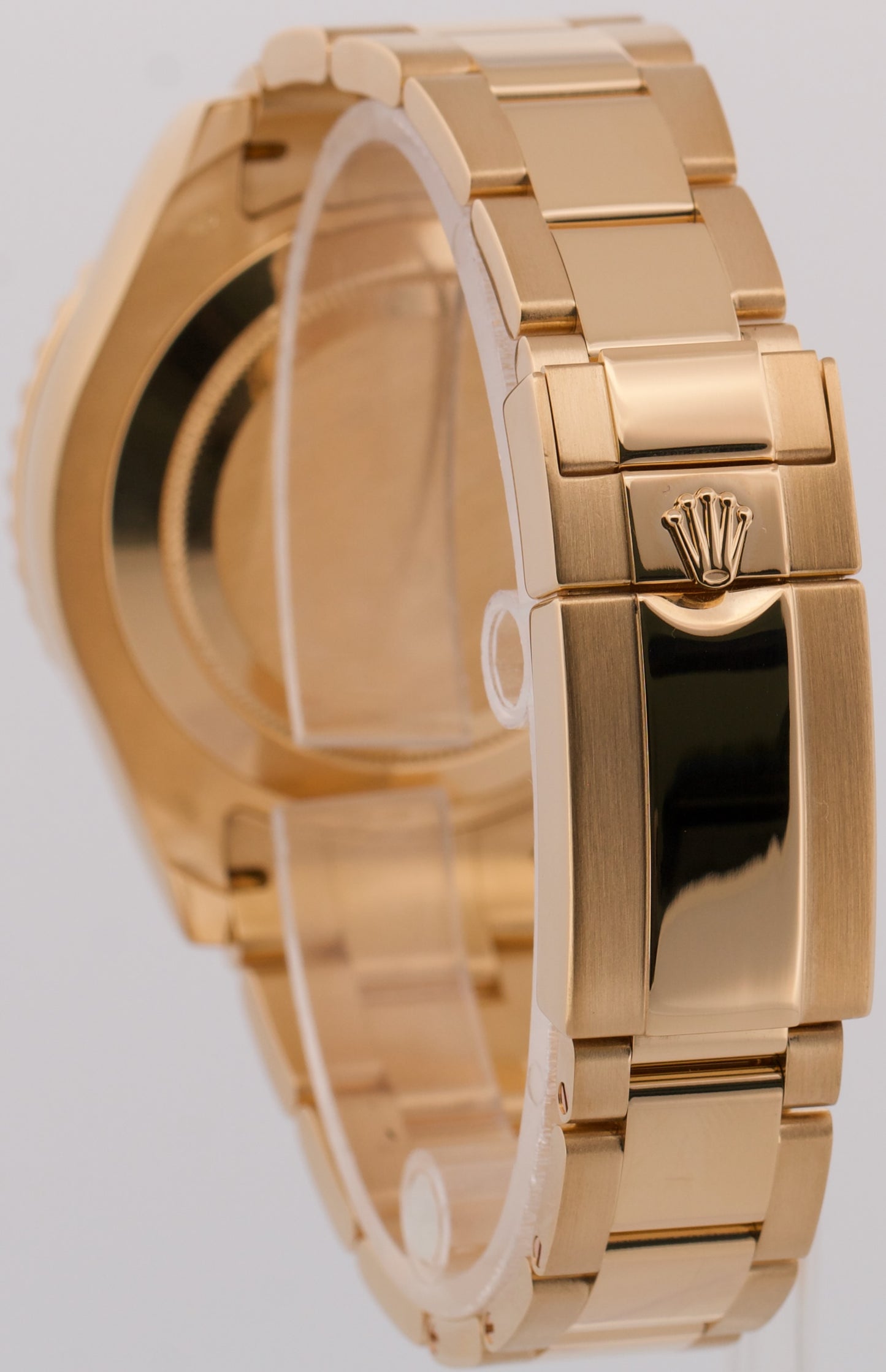 Rolex Yacht-Master II WHITE 18K Yellow Gold Blue Regatta Ceramic 44mm 116688