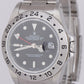 Rolex Explorer II Black Stainless Steel 40mm Steel GMT Automatic Watch 16570