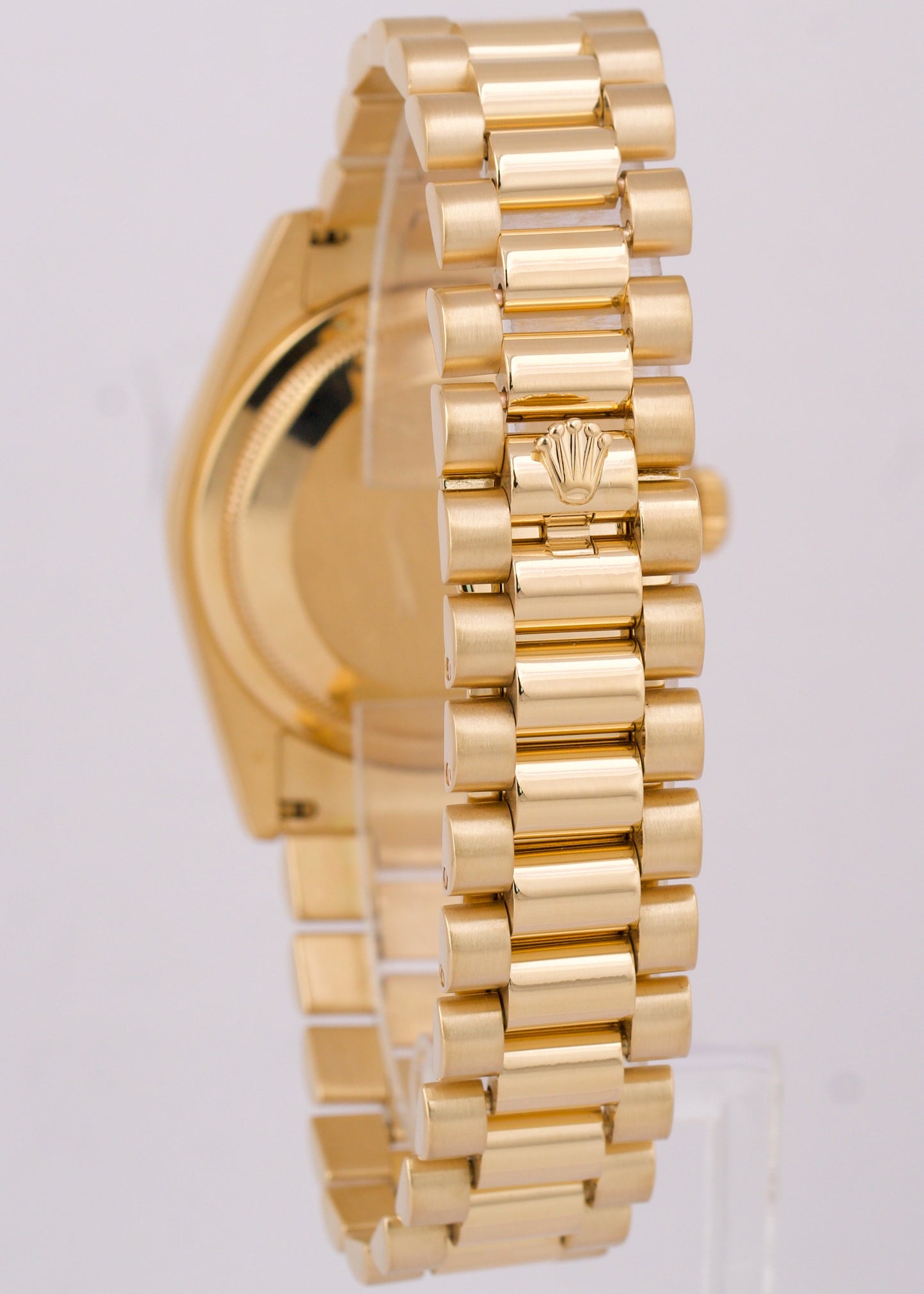 RSC Rolex Day-Date President BLACK DIAMOND 18K Yellow Gold 36mm 118238 Watch BOX