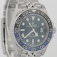 Rolex GMT-Master II BATGIRL Blue Black JUBILEE Ceramic 40mm 126710 BLNR BOX
