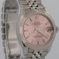 2023 PAPERS Rolex DateJust 31mm PINK 18K White Gold Steel JUBILEE 278274 BOX