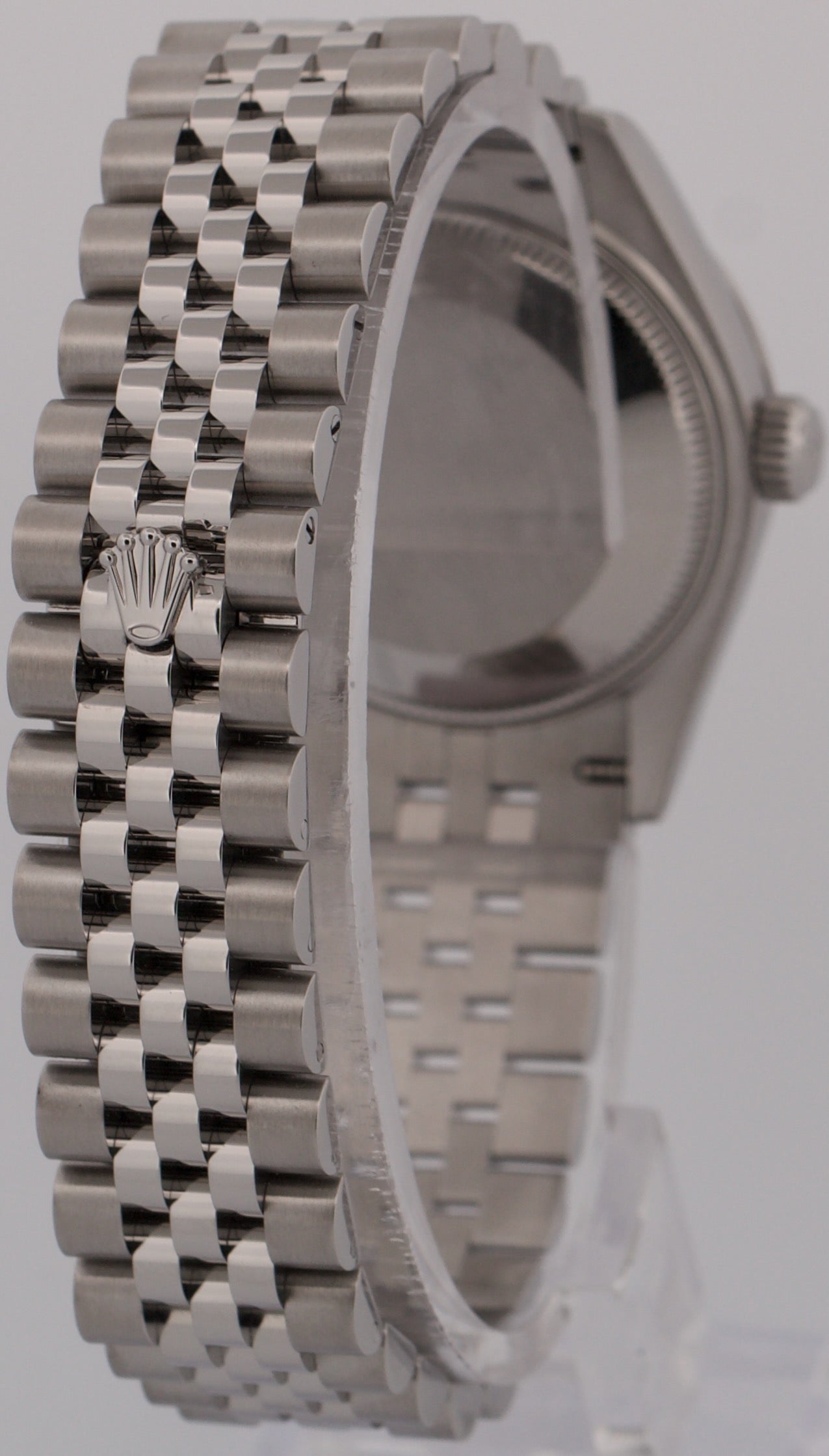 2023 PAPERS Rolex DateJust 31mm PINK 18K White Gold Steel JUBILEE 278274 BOX