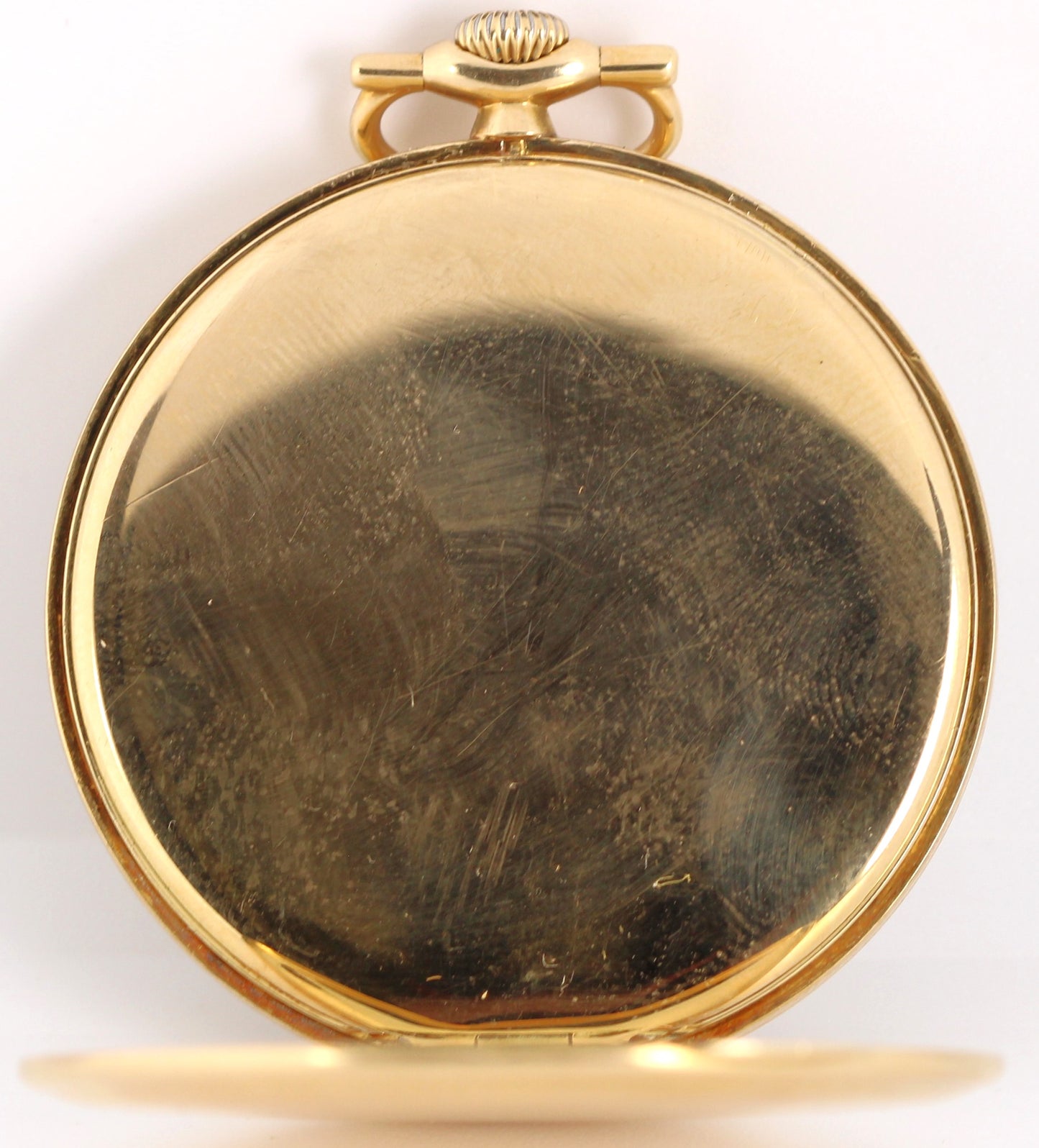 VINTAGE Tiffany & Co. by Longines 18k Gold Open-Face Silver 42.5mm Pocket Watch