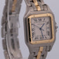 Cartier Panthere ONE ROW 18K Yellow Gold Steel 29mm Roman Quartz 187957 W25027B5