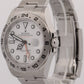 2023 PAPERS Rolex Explorer II 42mm POLAR WHITE Date GMT Steel 226570 Watch BOX