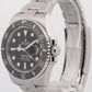 2024 PAPERS Rolex Submariner Date BLACK Ceramic Steel 41mm 126610 LN Watch BOX