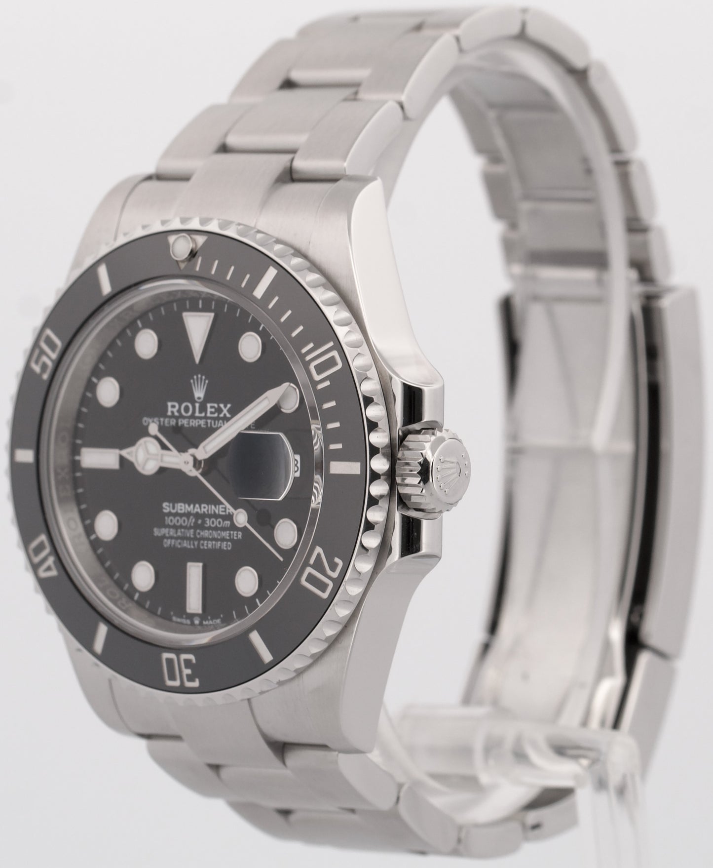 2024 PAPERS Rolex Submariner Date BLACK Ceramic Steel 41mm 126610 LN Watch BOX