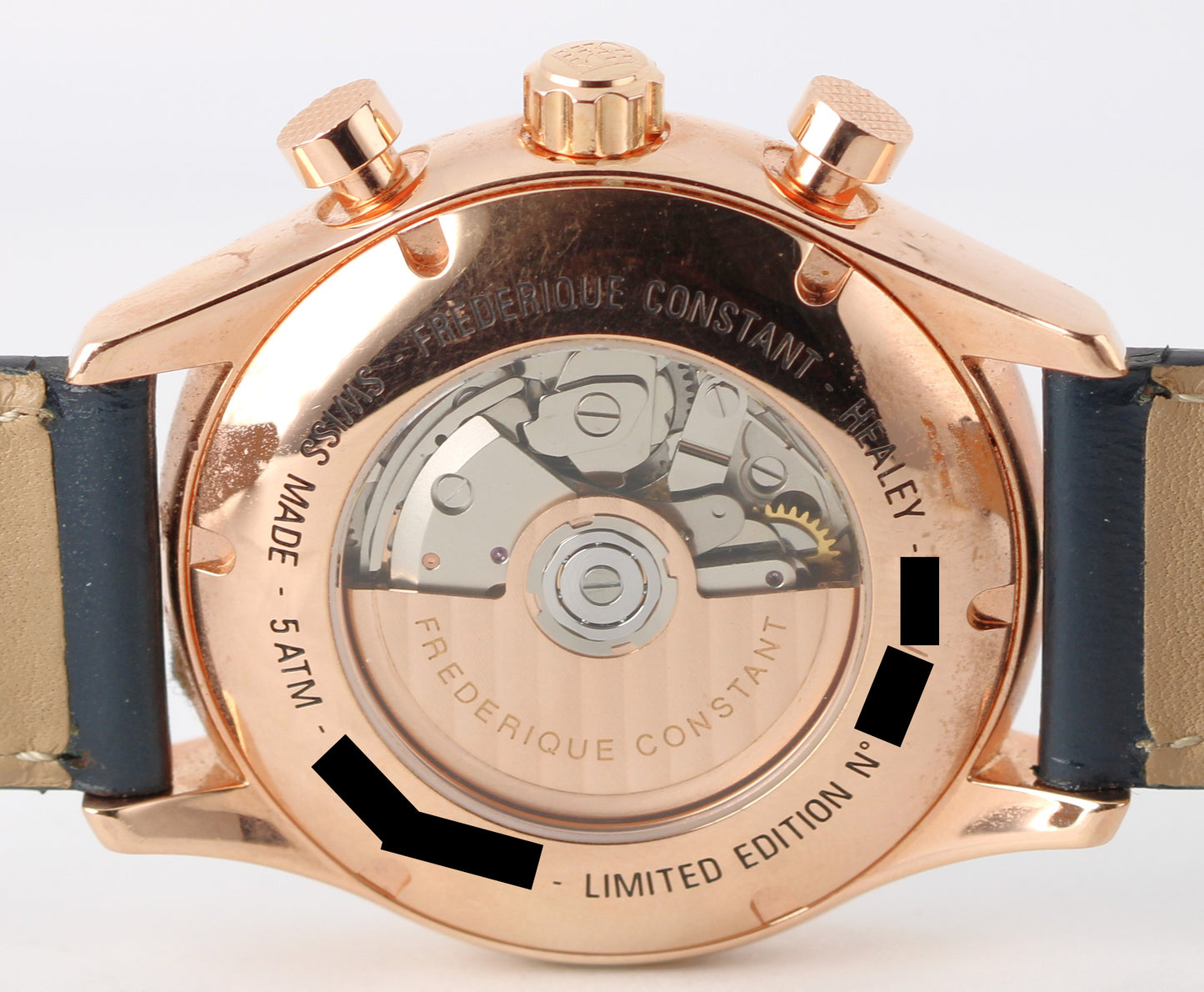 Frederique Constant VINTAGE Rally Classic Healey Gold Plated FC-397HN5B4 Watch