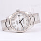 Ladies Rolex DateJust 31mm FACTORY MOP DIAMOND White Gold Stainless Watch 178274