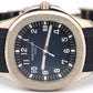 Patek Philippe Aquanaut BLUE 18K White Gold Rubber 42.2mm Watch 5168G-001 BOX