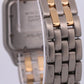 Ladies Cartier Panthere Midsize IVORY 18K Gold Steel TWO ROW 27mm Quartz 83949