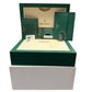 AUG. 2025 PAPERS Rolex Sky-Dweller Steel GREEN 42mm 336934 Fluted Watch BOX