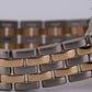 Ladies Cartier Panthere Midsize IVORY 18K Gold Steel TWO ROW 27mm Quartz 83949