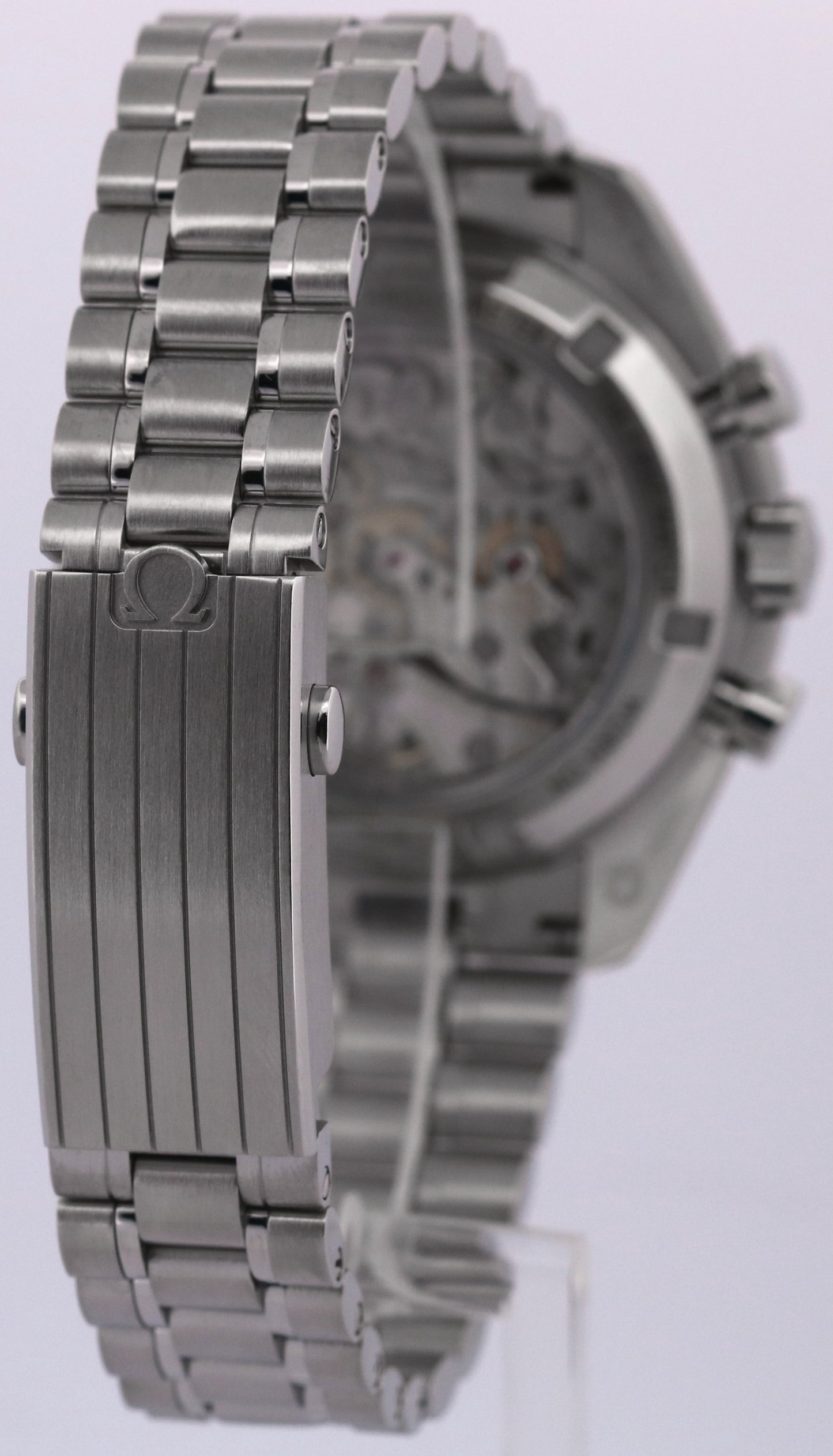 2024 PAPERS Omega Speedmaster Moonwatch 42mm Black Steel 310.30.42.50.01.001 BOX