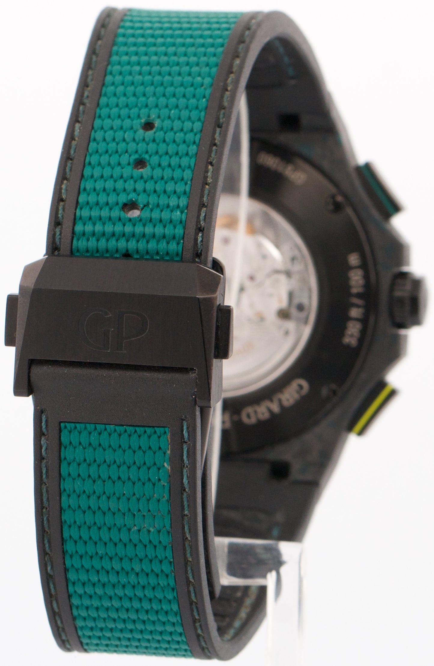 PAPERS Girard Perregaux Laureato Absolute ASTON MARTIN F1 81060-41-3071-1CX BOX