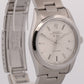 2004 PAPERS Rolex Oyster Perpetual Air-King SILVER Oyster 34mm Steel 14000M BOX