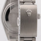 2004 PAPERS Rolex Oyster Perpetual Air-King SILVER Oyster 34mm Steel 14000M BOX