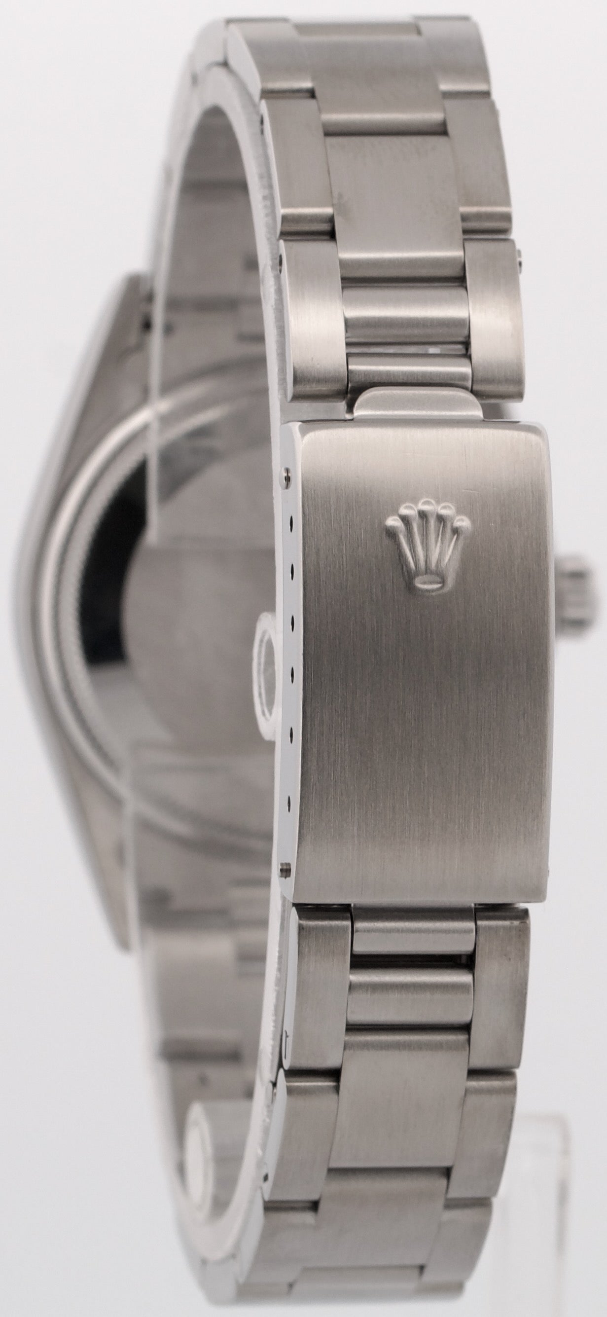 2004 PAPERS Rolex Oyster Perpetual Air-King SILVER Oyster 34mm Steel 14000M BOX