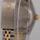 1994 PAPERS Rolex DateJust 26mm WHITE ROMAN 18K Gold Steel JUBILEE 69173 BOX