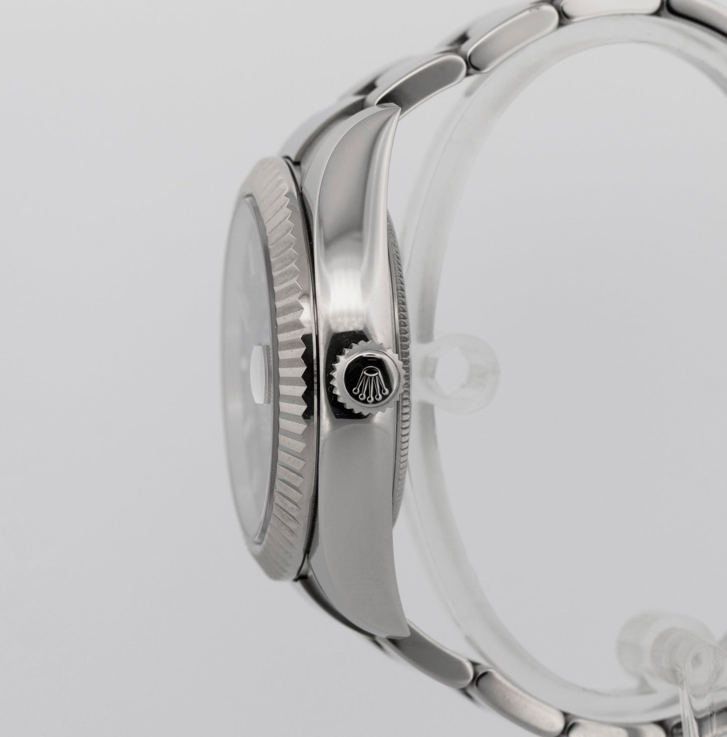 2019 PAPERS Rolex Sky-Dweller BLUE Steel 18K White Gold 42mm Oyster 326934 BOX