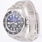 FULL STICKERS NEW CARD Rolex Sea-Dweller Deepsea Cameron Blue 44mm 126660 B+P