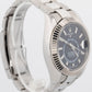 2019 PAPERS Rolex Sky-Dweller BLUE Steel 18K White Gold 42mm Oyster 326934 BOX
