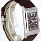 Jaeger LeCoultre Reverso Tribute Steel Burgundy 45.6mmX27.4mm 214.8.62 Watch