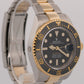 2023 PAPERS Rolex Sea-Dweller BLACK Two-Tone Steel 18K Gold 43mm 126603 BOX