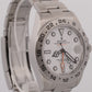2022 PAPERS Rolex Explorer II 42mm POLAR WHITE Date GMT Steel 226570 Watch BOX