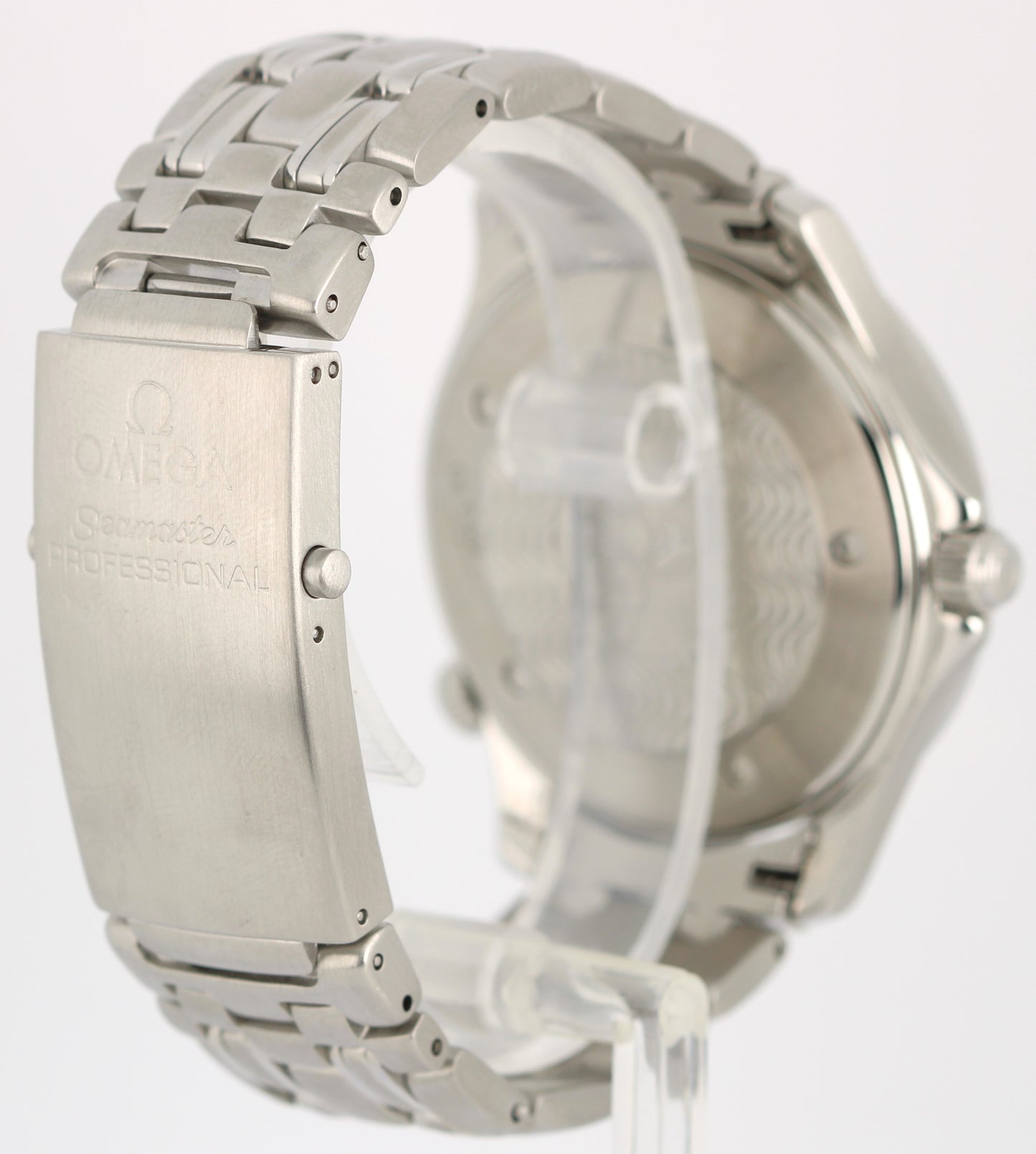 Omega Seamaster Professional DIAMOND Bezel Steel Blue Wave 41mm 2531.80.00 Watch