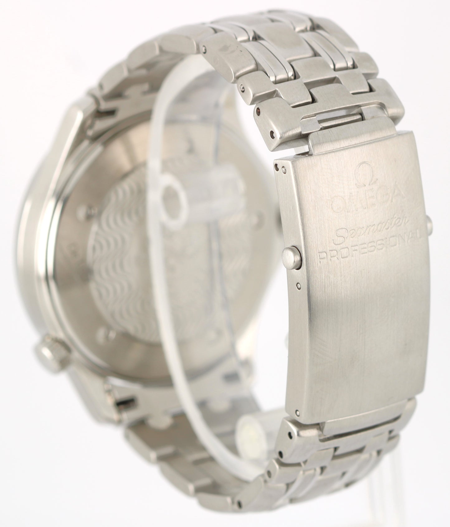 Omega Seamaster Professional DIAMOND Bezel Steel Blue Wave 41mm 2531.80.00 Watch