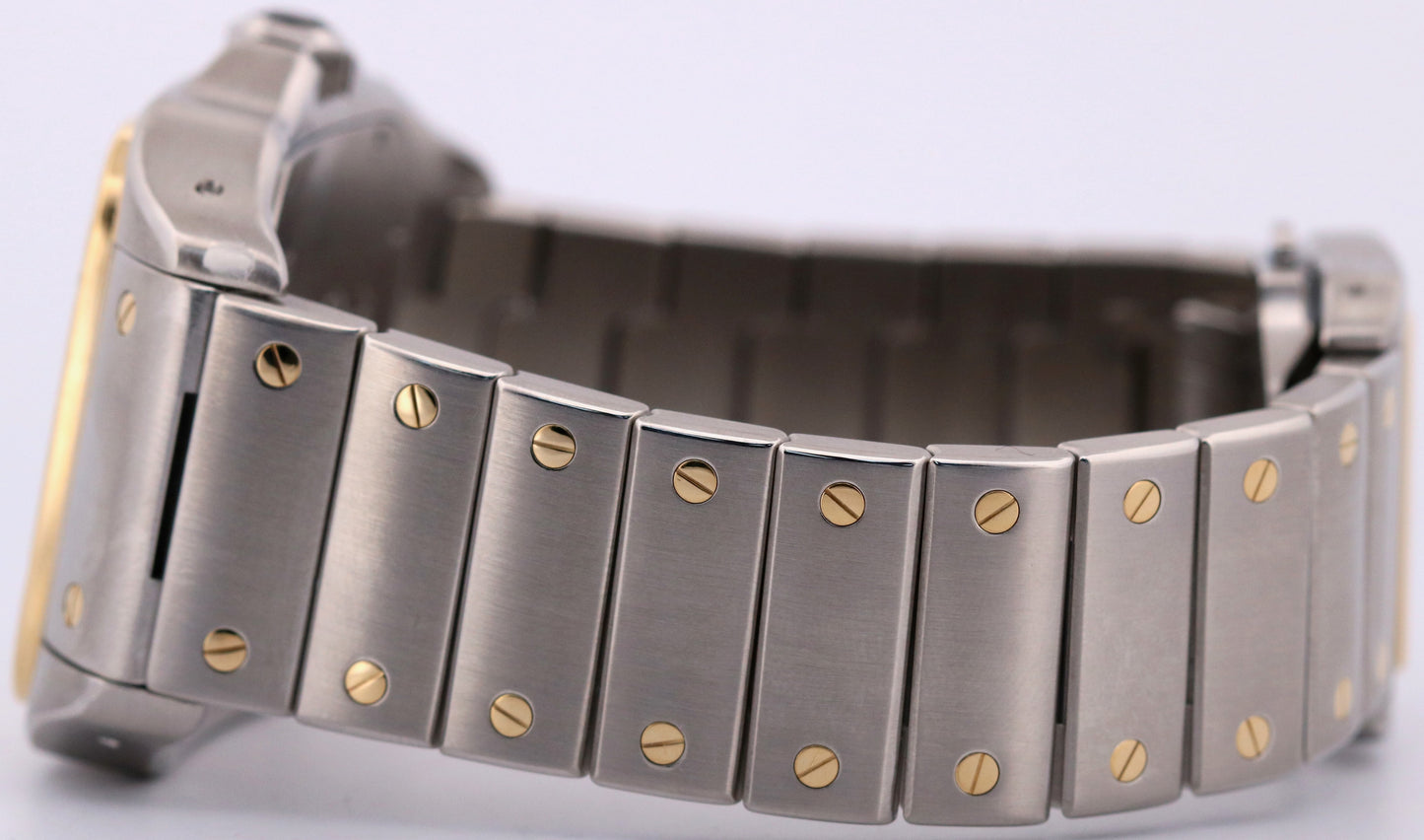 Cartier Santos 100 XL TWO-TONE Stainless Steel 18K Gold 38mm 2656 W200728G Watch