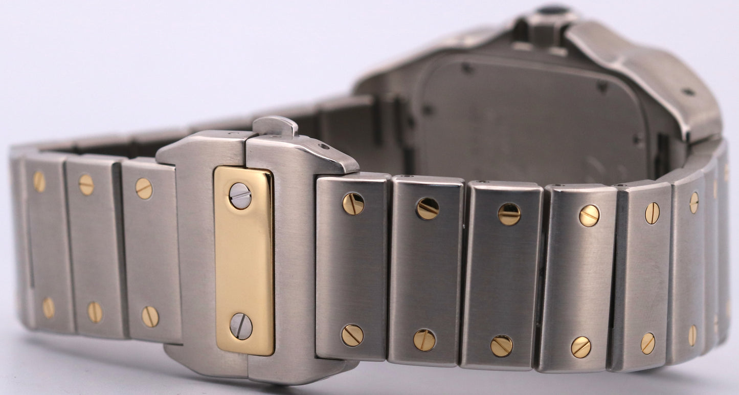 Cartier Santos 100 XL TWO-TONE Stainless Steel 18K Gold 38mm 2656 W200728G Watch
