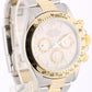 Rolex Daytona Cosmograph Two-Tone 18k Gold Steel Slate Gray 40mm 116523 Watch