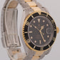 2021 RSC PAPERS Rolex Submariner Date 40mm BLACK Steel 18K Gold Watch 16613 BOX